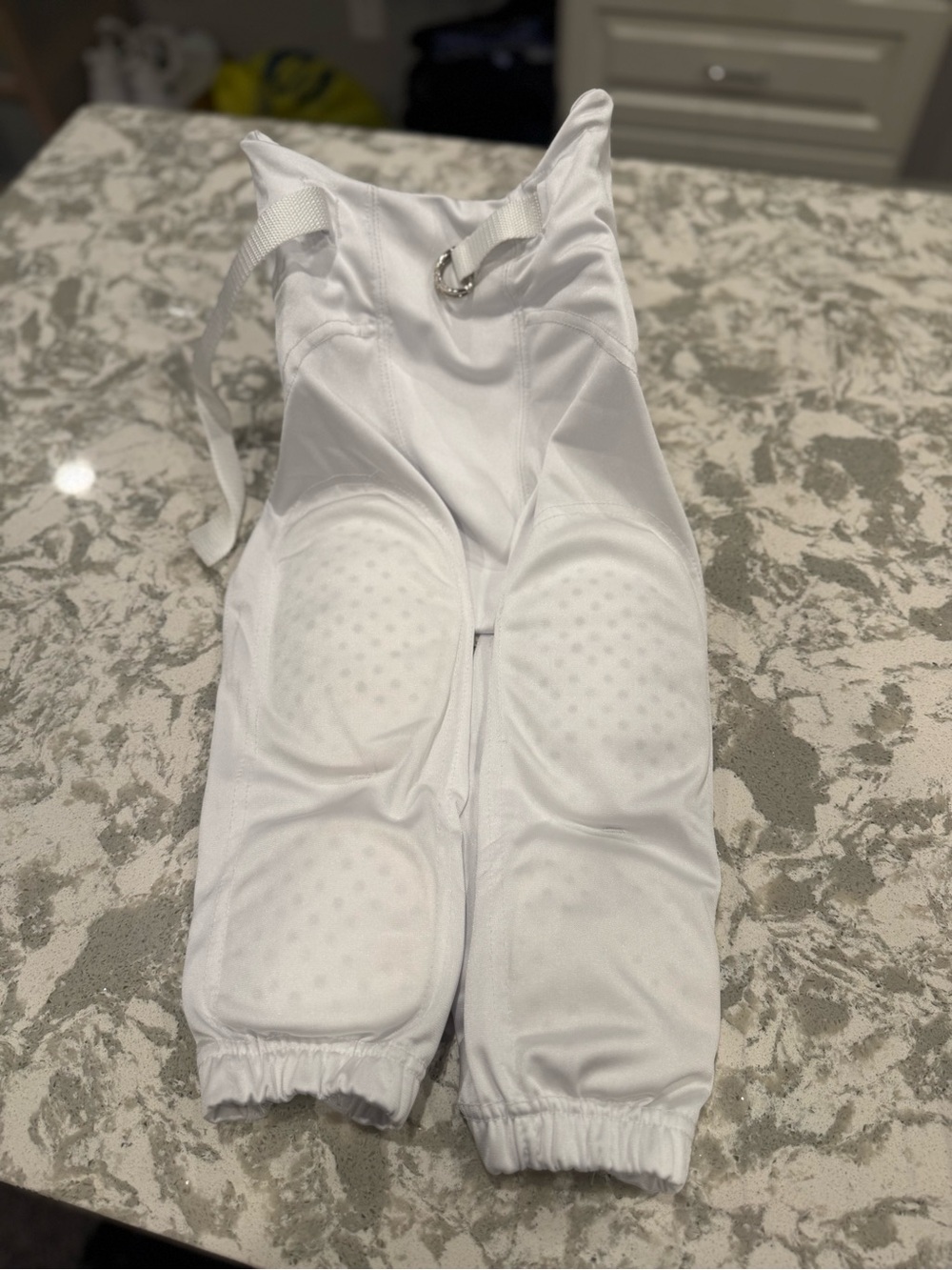 Youth Champro White Football Pants